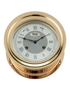 Weems & Plath Anniversary 8-Day Wind Ship's Bell Clock Brass - 191 mm