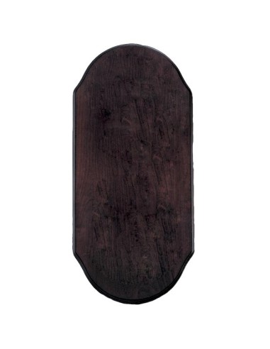 Weems & Plath Large Mahogany Plaque for Two Instruments - 578 mm