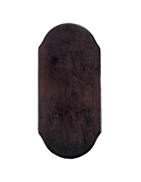 Weems & Plath Large Mahogany Plaque for Two Instruments - 578 mm