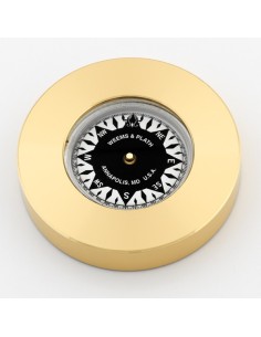 Weems & Plath Brass Compass Chart Weight - 76 mm