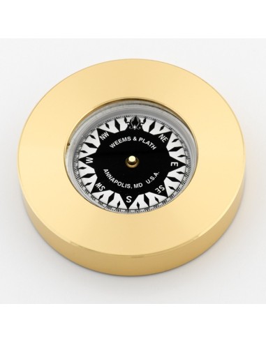 Weems & Plath Brass Compass Chart Weight - 76 mm