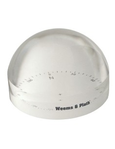 Weems & Plath Grande View Magnifier 6x with Compass Rose - 102 mm 2