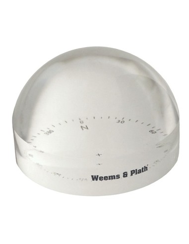 Weems & Plath Grande View Magnifier 6x with Compass Rose - 102 mm