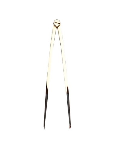 Weems & Plath Straight Pattern Divider Brass - 8 in