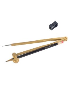 Weems & Plath Professional Brass Pencil Compass - 8¼ in