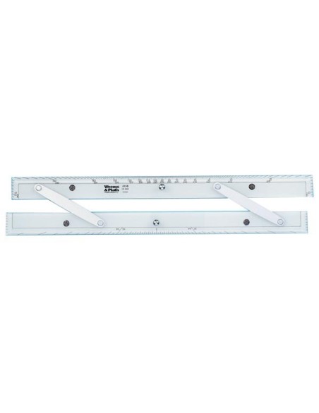 Weems & Plath Parallel Rule Aluminium Arms - 18 in