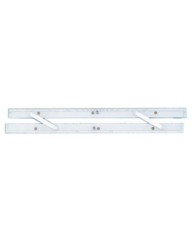 Weems & Plath Commercial Parallel Rule Chrome Arms - 24 in