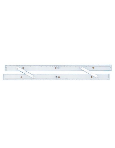 Weems & Plath Commercial Parallel Rule Chrome Arms - 24 in