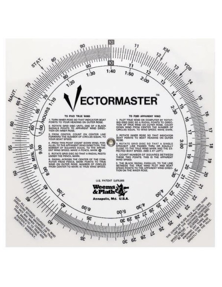 Weems & Plath VEC Vectormaster Circular Slide Rule