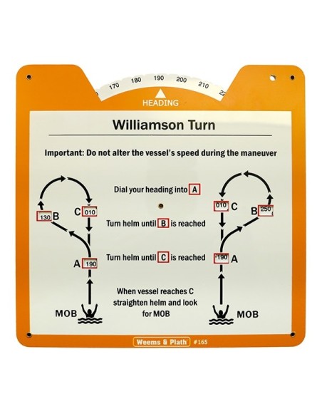 Weems & Plath Man Overboard Wheel - Williamson Turn