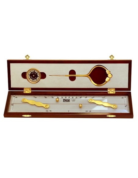 Weems & Plath Elegant Navigation Set in Mahogany Box